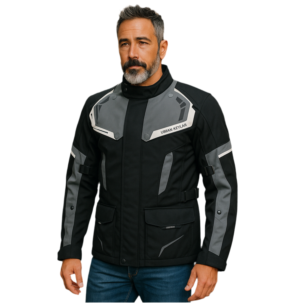 Urban Kevlar ® CORDURA Motorcycle Jacket CE Protectors Waterproof - Urban Kevlar