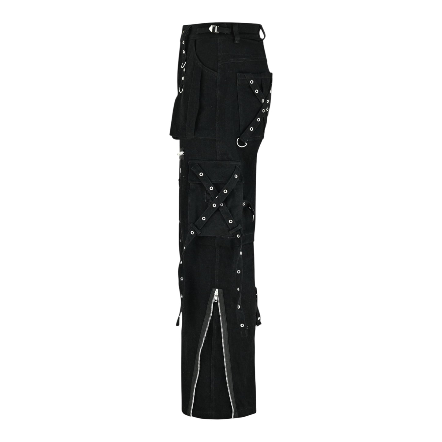 Urban Kevlar® Customize Handmade Rock Gothic Punk Cotton Jeans Long Strings - Urban Kevlar