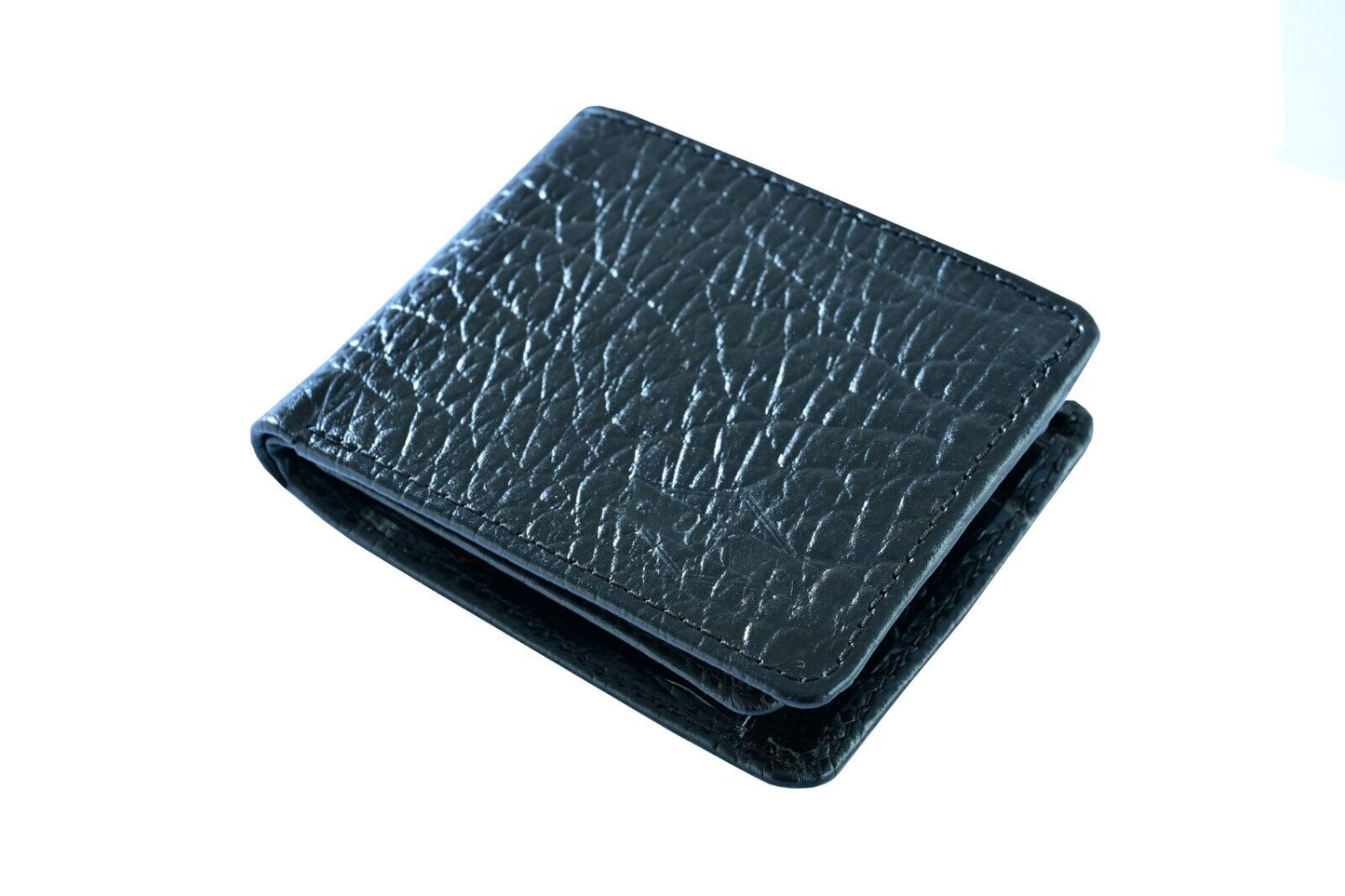 Urban Kevlar Genuine Leather Wallet - Classic Men's Bifold Wallet Crocodile Black - Urban Kevlar