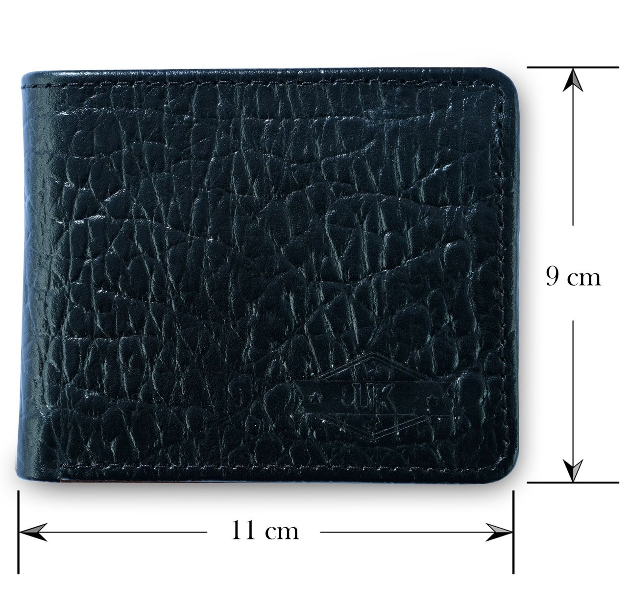 Urban Kevlar Genuine Leather Wallet - Classic Men's Bifold Wallet Crocodile Black - Urban Kevlar