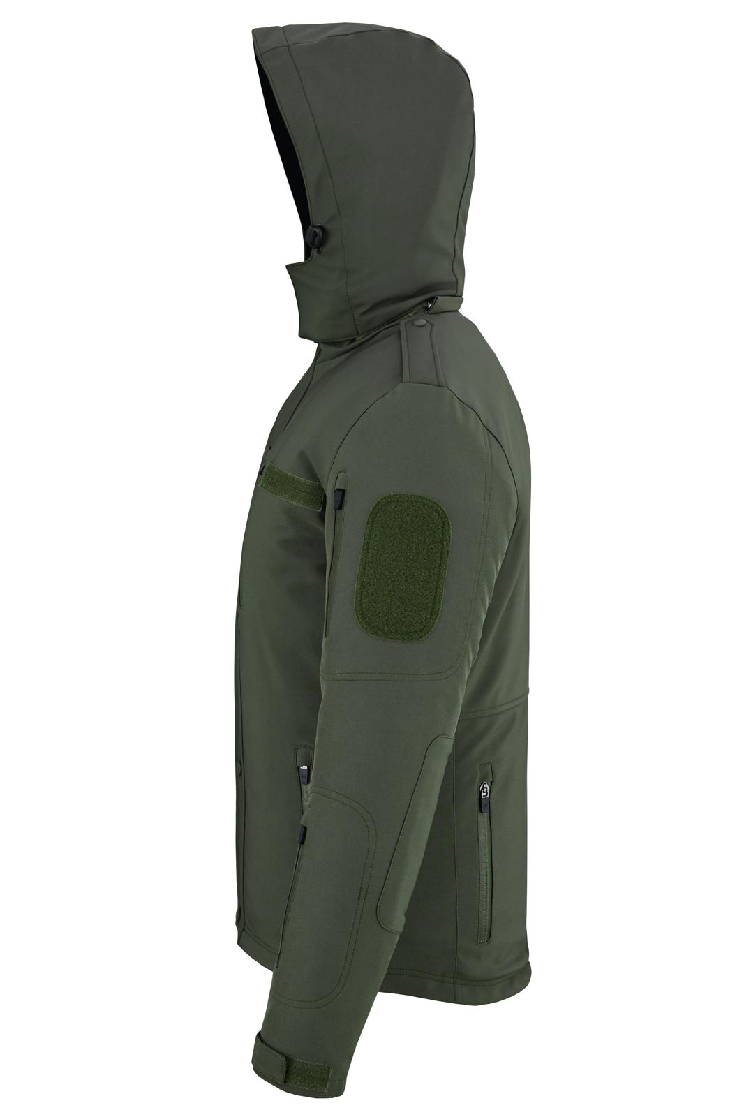 Urban Kevlar® Soft Shell Hooded Jacket – Water-Proof Windbreaker with Cat Fur Lining Removable Hoody