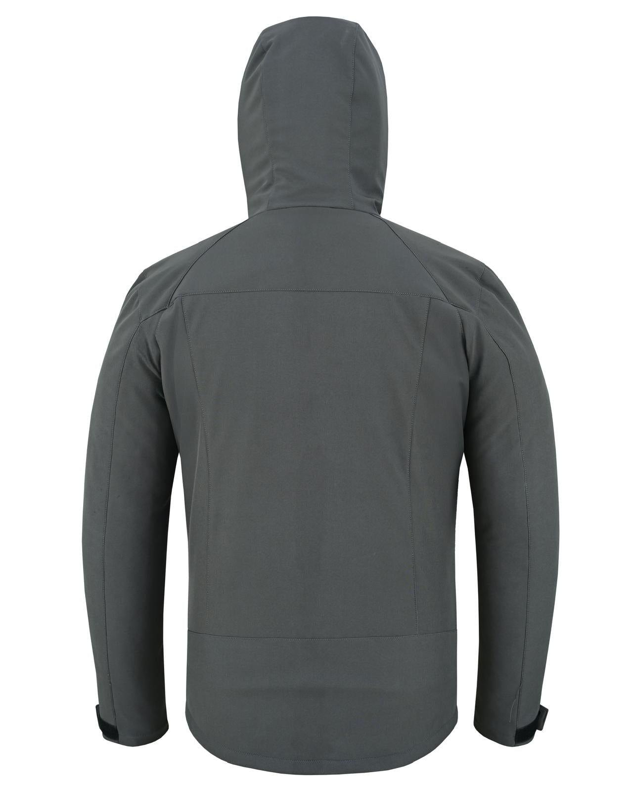 Urban Kevlar® Men’s Soft Shell Jacket Waterproof Windproof – Lightweight Outdoor Hiking Jacket with Hood, Breathable Cat Fur -Lined Coat for Camping