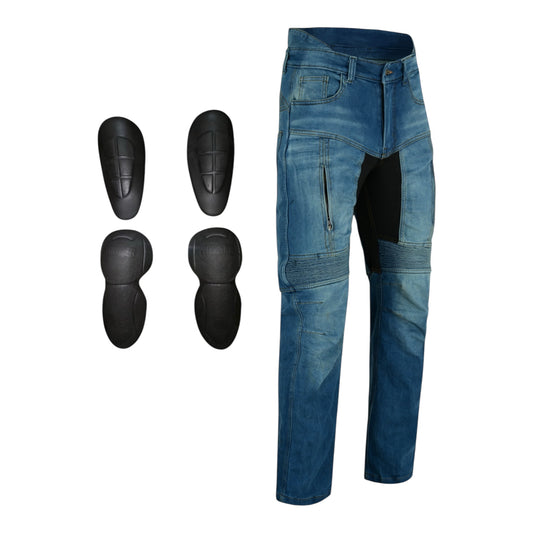 Urban Kevlar ® Jeans Motorcycle Trousers CE Protectors Waterproof