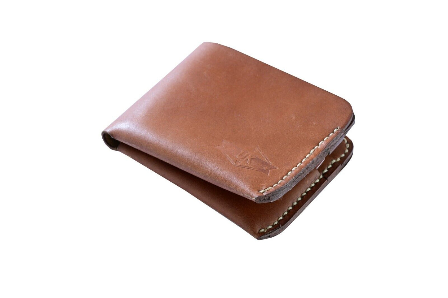 Urban Kevlar Handcrafted Genuine Leather Wallet - Classic Men's Bifold Wallet - Gift For Mens Brown - Urban Kevlar